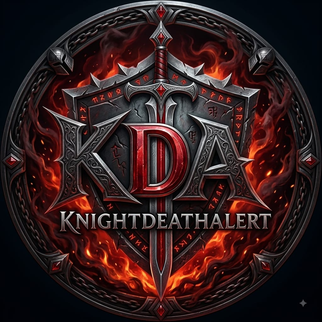 Knight Death Alert logosu